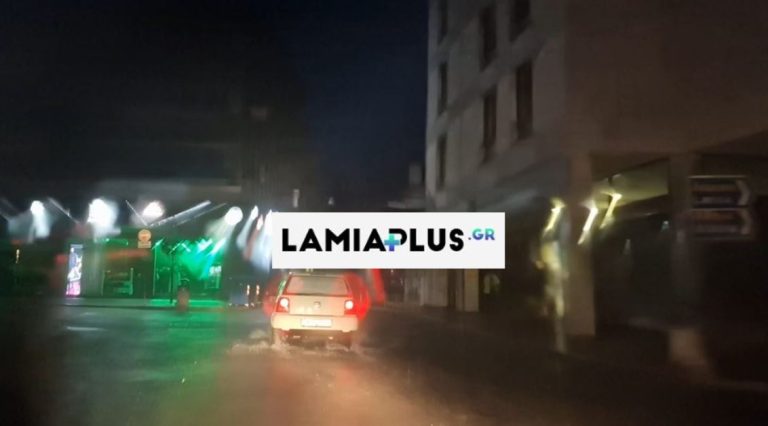Φωτορεπορτάζ: Έτσι “ξύπνησε” η Λαμία με την κακοκαιρία “Elias” – Ισχυρή βροχόπτωση από νωρίς