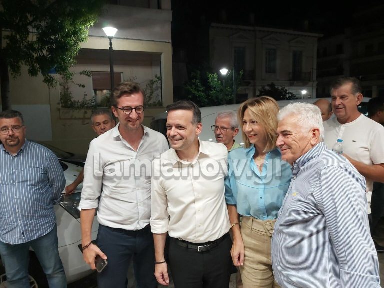 Χάρης Δούκας από τη Λαμία: “Η Φθιώτιδα να πάρει τη θέση που της αξίζει”