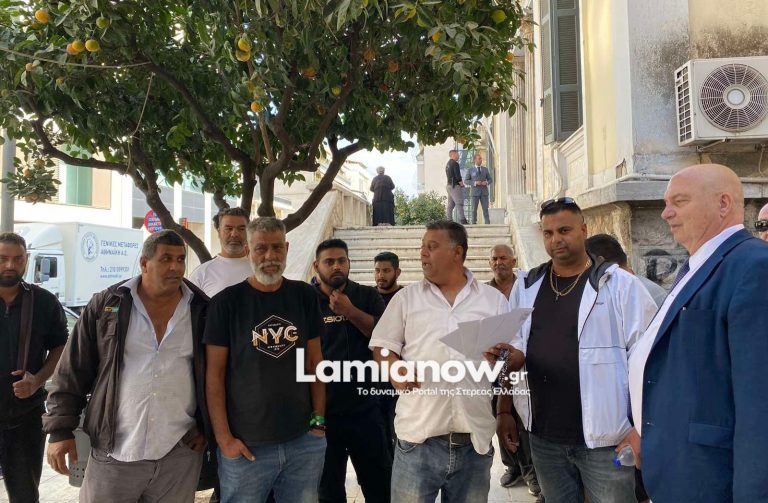 Λαμία: Δηλώνουν αγανακτισμένοι οι Ρομά! Πήγαν στον Εισαγγελέα να διαμαρτυρηθούν για τους ελέγχους, ζητούν νερό και ρεύμα