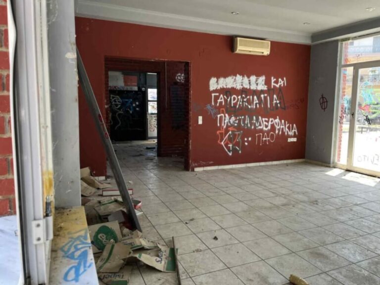 Λαμία : Βανδαλισμοί σε δημόσιους χώρους – Άμεση αντίδραση του Δήμου Λαμιέων (Φωτό)