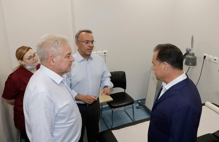 Επίσκεψη Άδωνι Γεωργιάδη στις Ράχες: Πρότυπο για το ΕΣΥ το Πολυδύναμο Ιατρείο – Αισιοδοξία για τη στελέχωση του Νοσοκομείου Λαμίας (Φωτό)